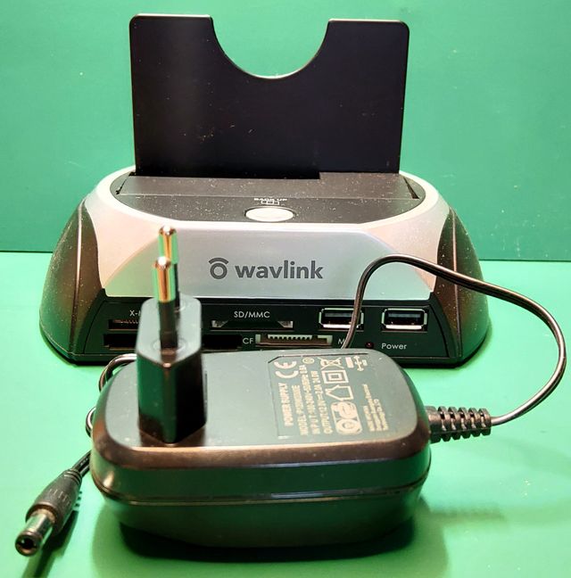 Estación de Acoplamiento HDD, SSD Sata y SD