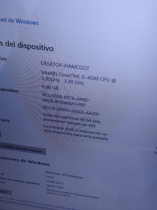 Ordenador Gamer i5 4590