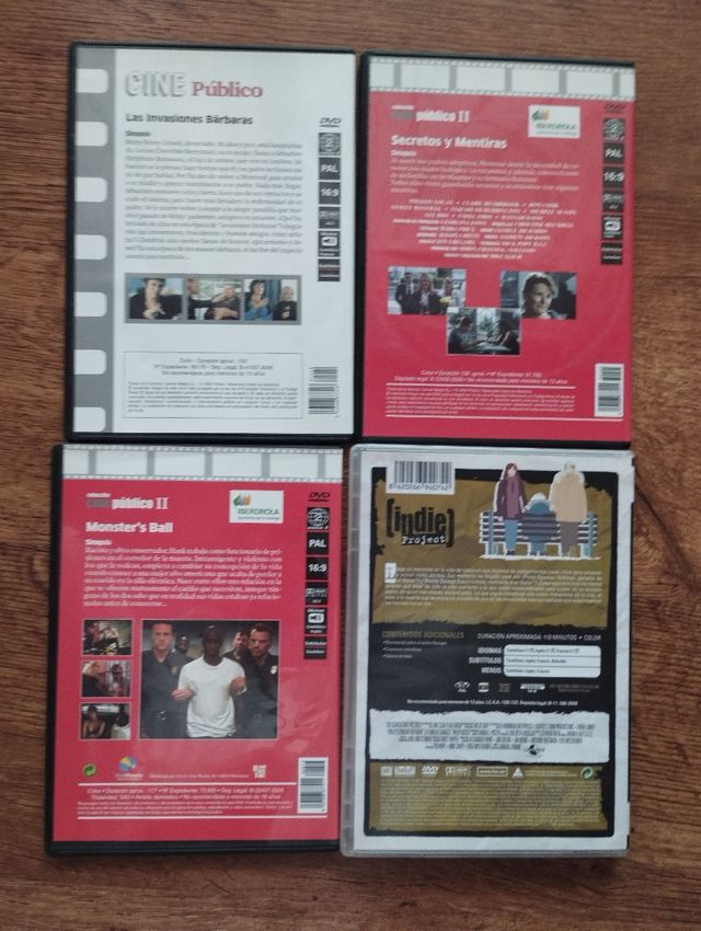 Cine contemporáneo 4 DVDs