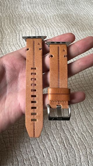 correa cuero apple watch
