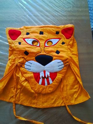 Disfraz adulto de tigre agresivo para Halloween