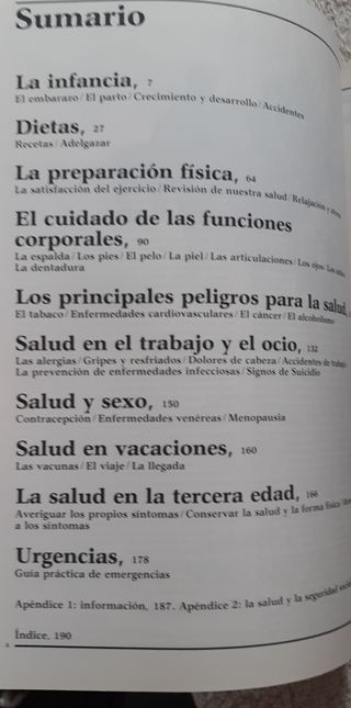 El mantenimiento del cuerpo