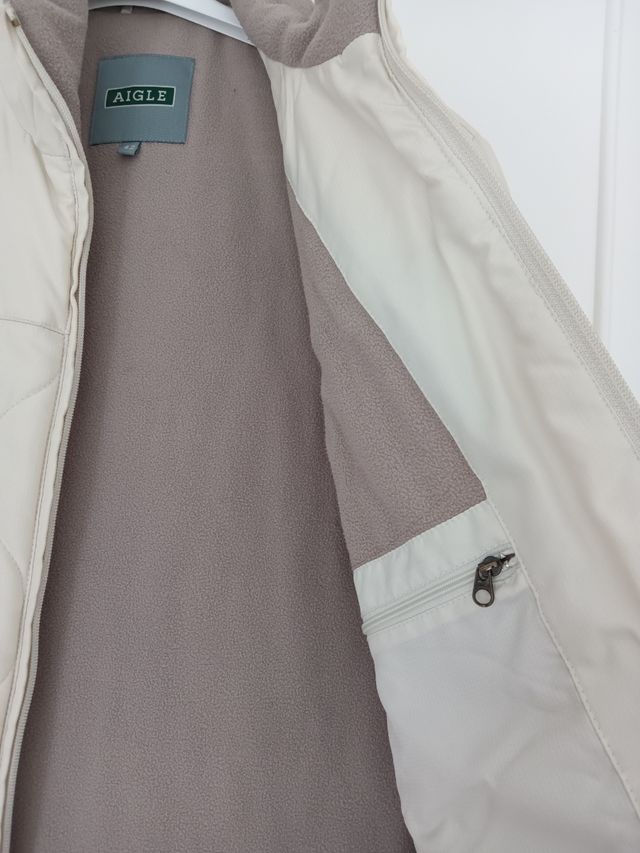 Chaqueta anorak Eagle color crudo