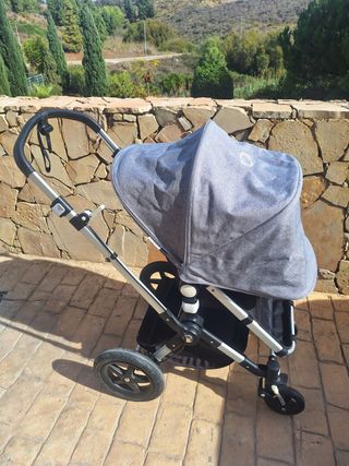 carro bugaboo3 plus y accesorios. 
