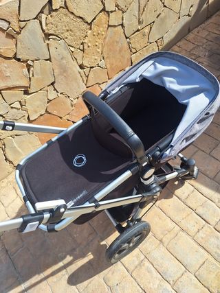carro bugaboo3 plus y accesorios. 