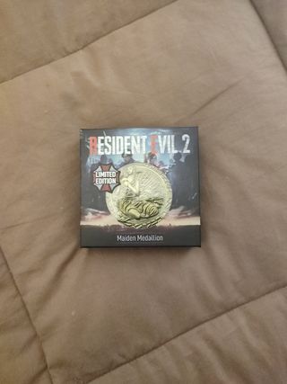 Resident Evil medallón maiden