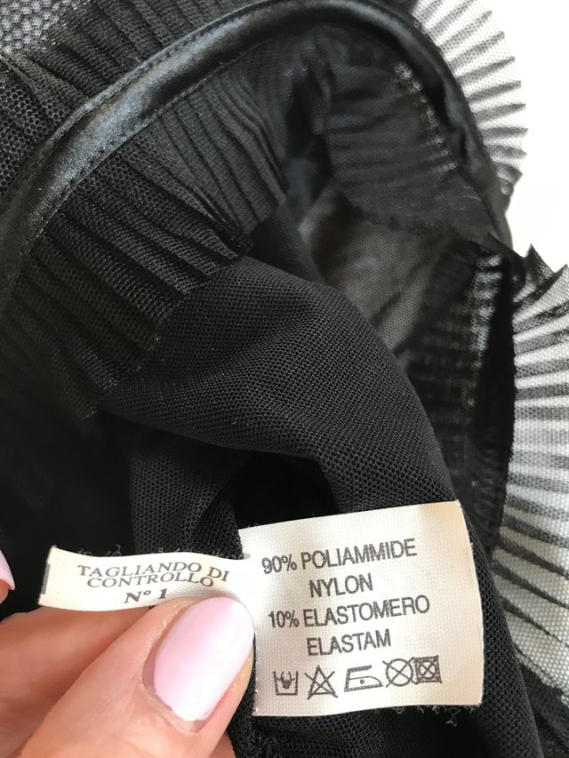 Top nero lingerie marca Andra NUOVO