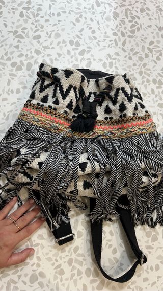 bolso mochila etnica