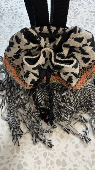 bolso mochila etnica