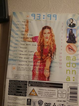 Madonna dvd video clips