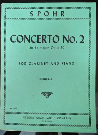SPOHR CONCERTO No. 2