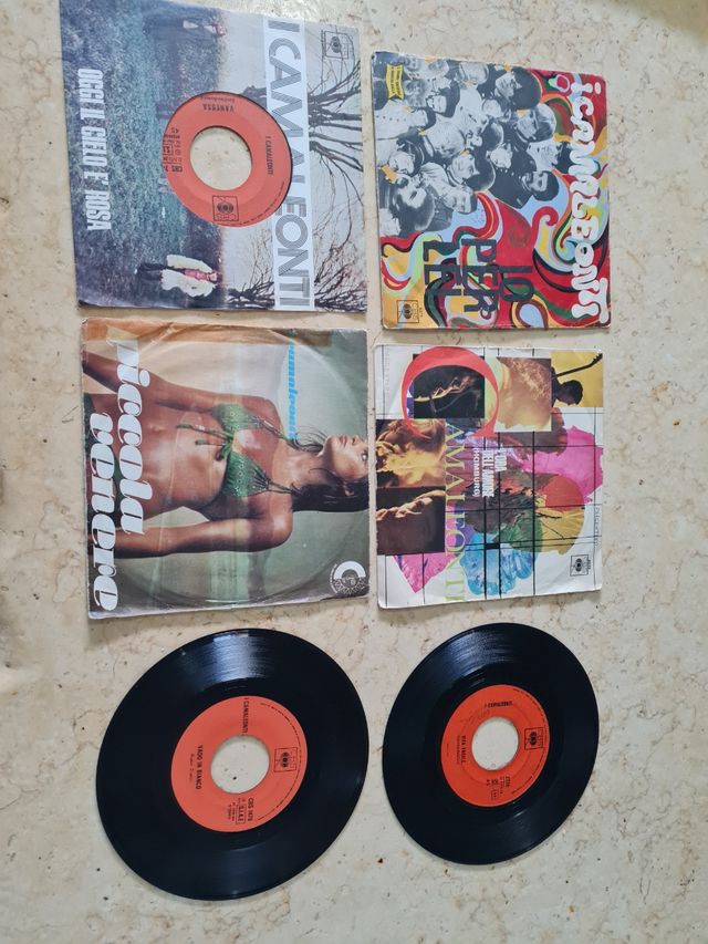 I camaleonti beat ita 45 giri vinile