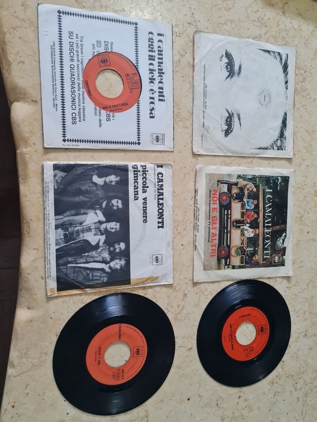 I camaleonti beat ita 45 giri vinile