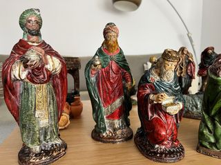 Precioso Belen pintado a mano