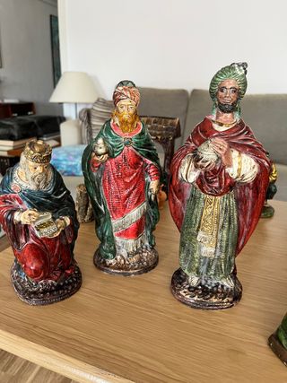 Precioso Belen pintado a mano