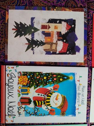 Postales vintage navidad