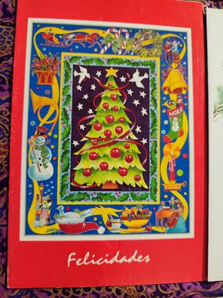 Postales vintage navidad