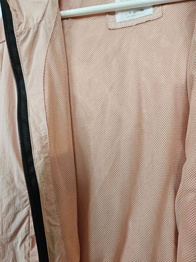 Cortavientos Zara rosa talla 11-12 años
