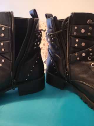Botines mujer estilo militar marca parfois