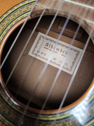 Guitarra Alhambra Mod. 2c N°030733