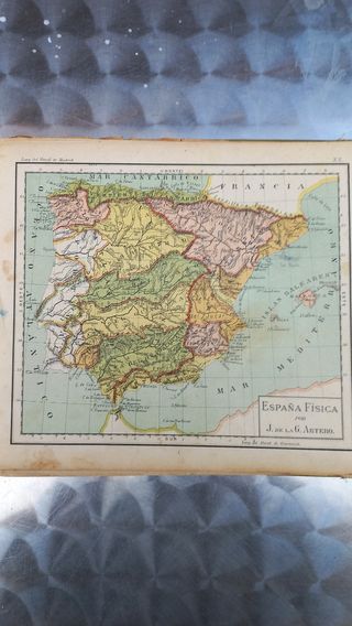 ATLAS DE GEOGRAFIA ARTERO, 1908