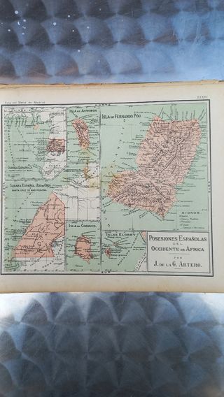 ATLAS DE GEOGRAFIA ARTERO, 1908