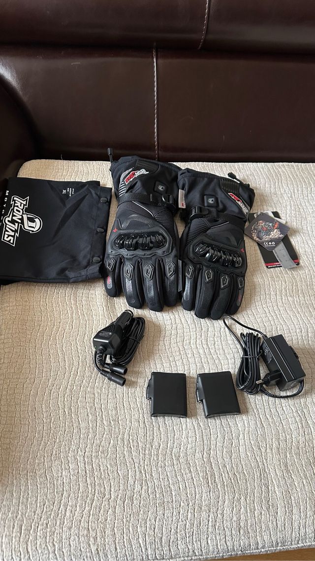 Guanti da moto riscaldati XL