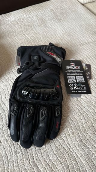 guantes moto calefactables XL