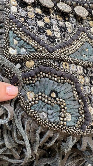 bolso piel y predreria