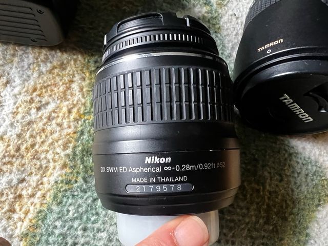 Camara fotografica y objetivos