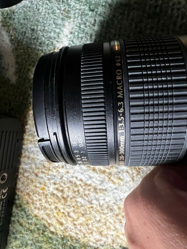 Camara fotografica y objetivos