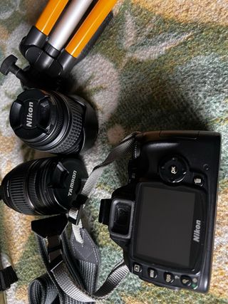 Camara fotografica y objetivos