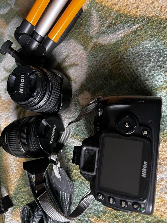 Camara fotografica y objetivos