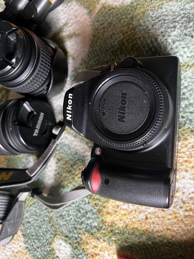 Camara fotografica y objetivos