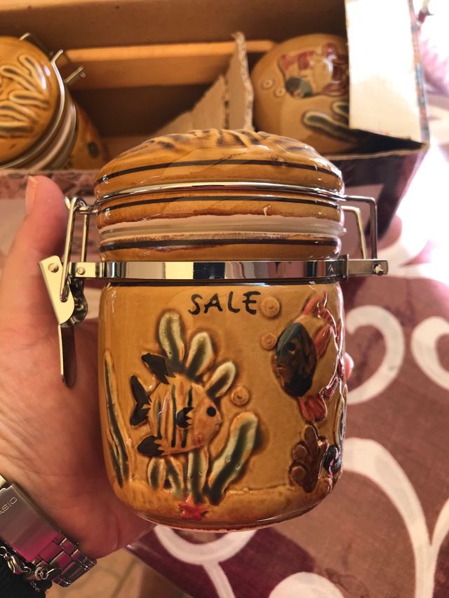 vendo 3 barattoli