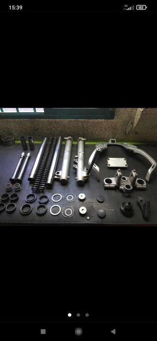 Botellas y pipa bobina alta BMW GS 650