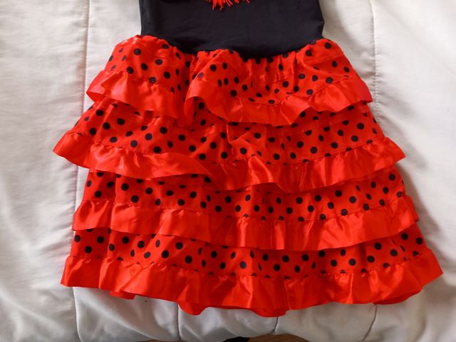 Disfraz sevillana sin estrenar