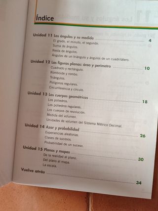 Matemáticas, 6 Primaria, tercer ciclo