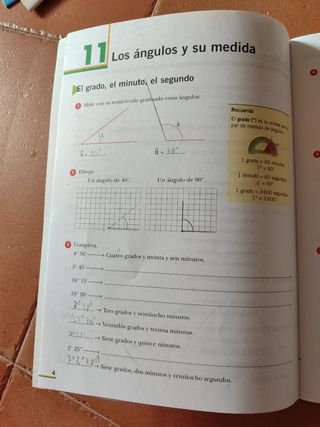 Matemáticas, 6 Primaria, tercer ciclo
