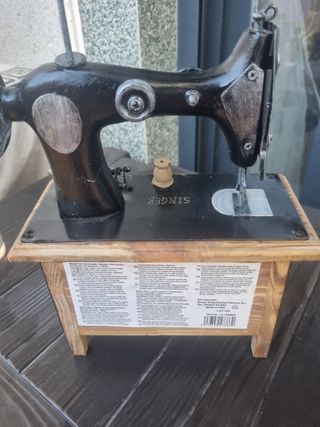 Máquina de coser decoración