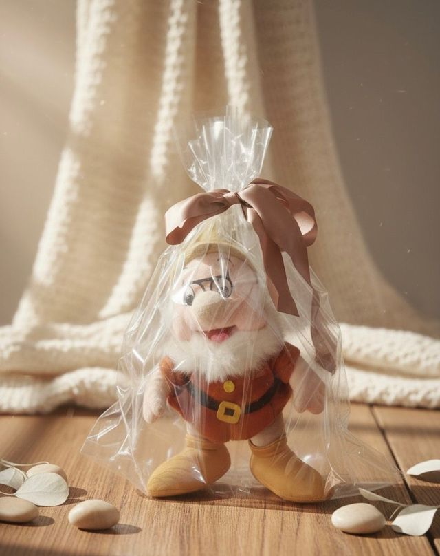 Enanito de peluche. Listo para regalar.