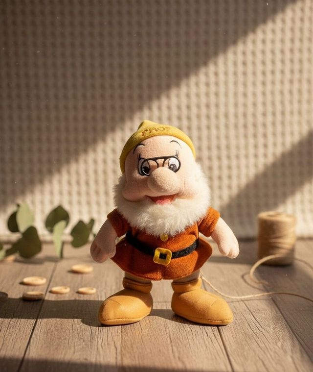 Enanito de peluche. Listo para regalar.