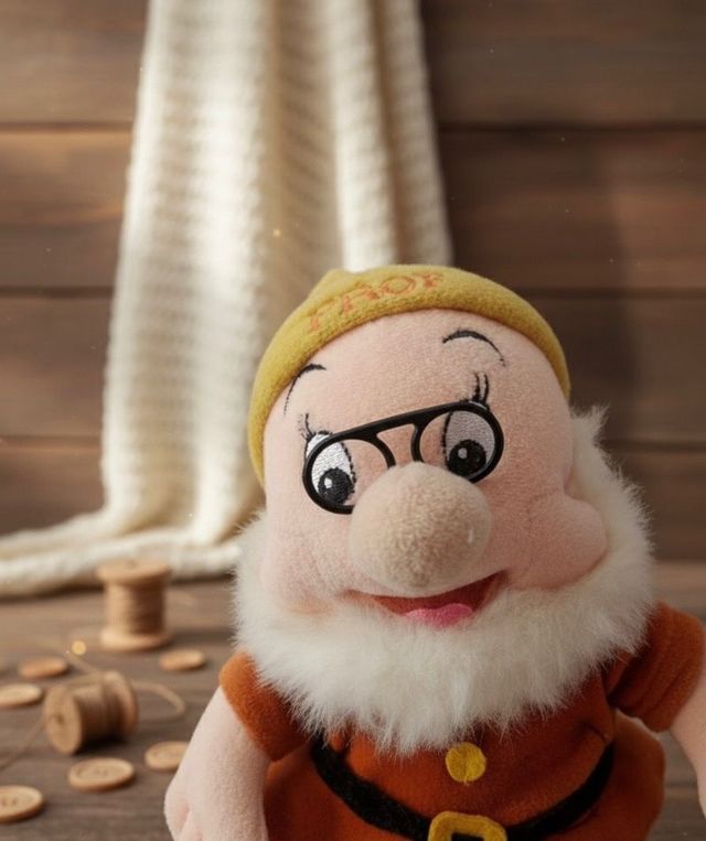 Enanito de peluche. Listo para regalar.