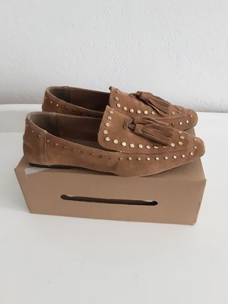Mocasines tachuelas Zara 