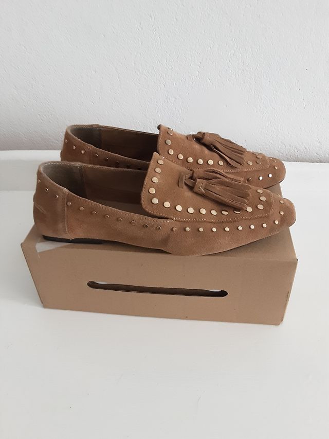 Mocasines tachuelas Zara