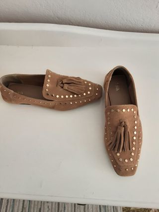 Mocasines tachuelas Zara 
