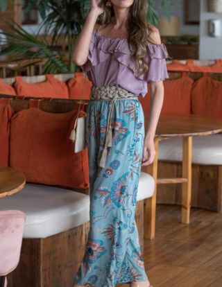 top a capas volantes nuevo Kahyra talla S fiesta