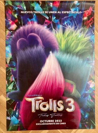 poster Cine Trolls 3