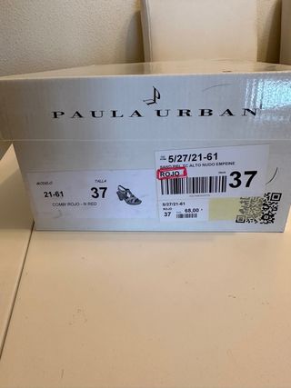 Sandalias PAULA URBAN