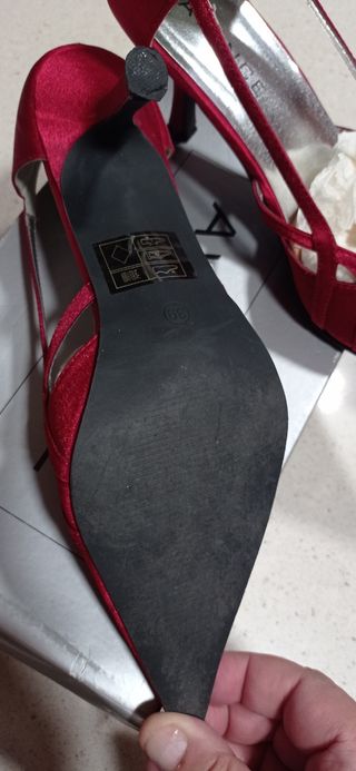 Zapatos fiesta, t. 39